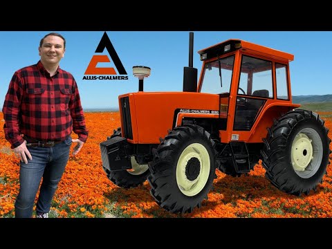 1980’s Allis-Chalmers 6080 MFWD the High Performance Mid-Size Tractor 16th Scale Diecast by SpecCast