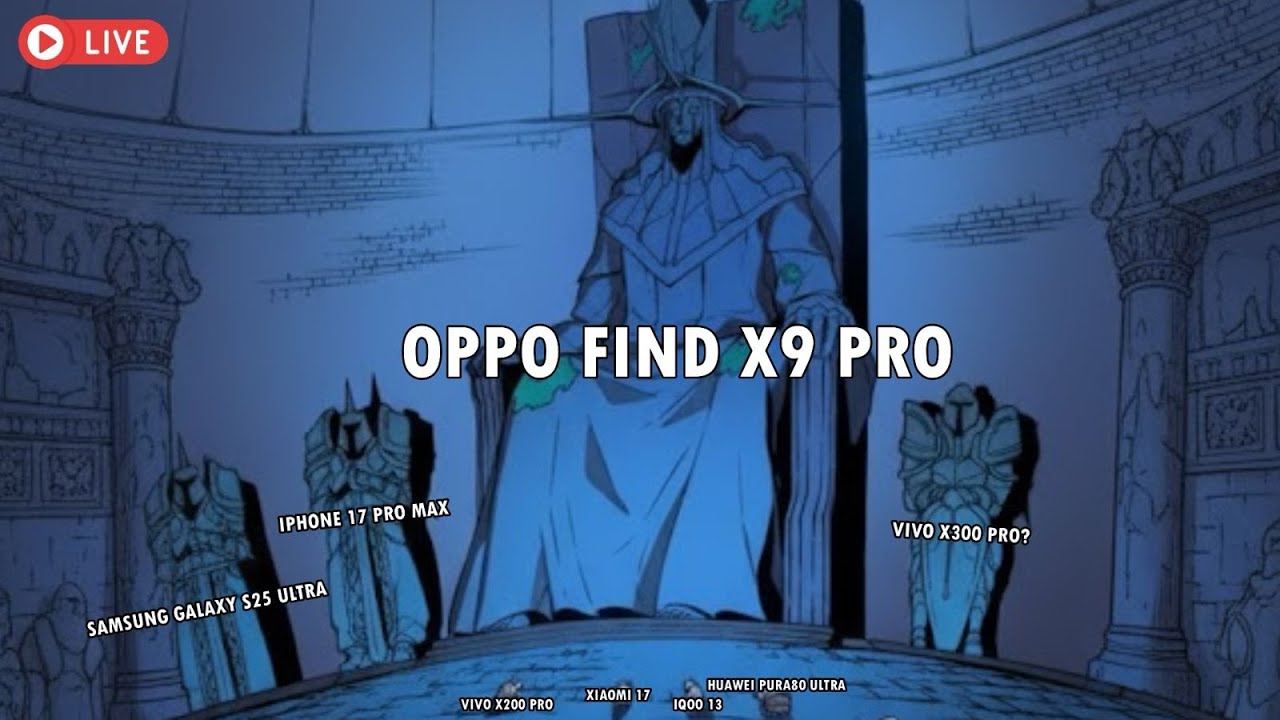 🔴OPPO FIND X9 PRO, FLAGSHIP MENTOK RATA KANAN!