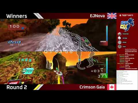 FBOpen10 | EJNova vs Crimson Gaia | Winners Round 2 | Sonic Riders DX 1.0.1 Online Tournament