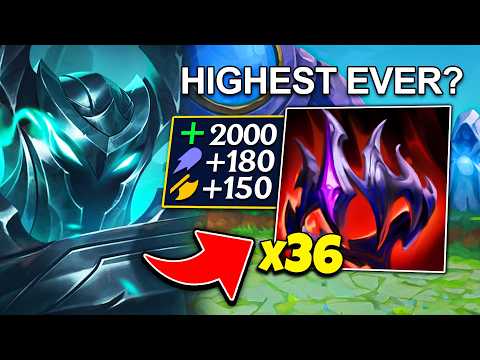 I BROKE THE DEMONKING'S CROWN STACK RECORD IN ARENA! (36 STACKS = INSANE STATS)