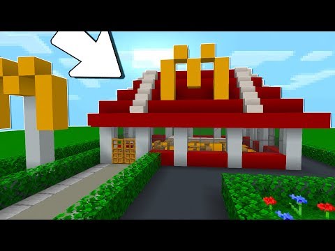 ABBIAMO COSTRUITO UN MCDONALD'S REALE - VANILLA INSIEME