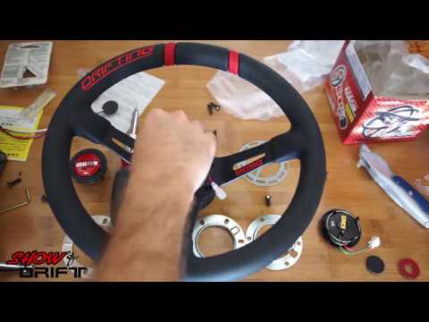 Project RX8 Momo Steering Wheel Install with Works Bell Rapfix II Quick Release