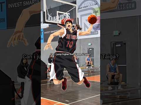 Can I jump higher than Kagami Taiga? #kurokonobasket #anime