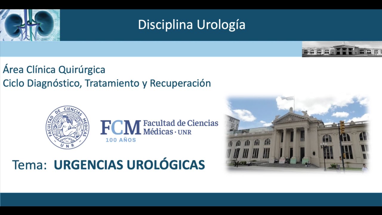 Urgencias Urológicas. Urología Práctica. Prof. Dr. Fernando YABER