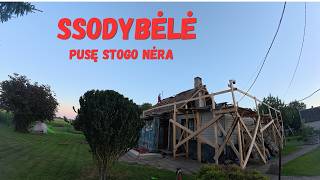 SSodybėlė #169 Pusę stogo nėra. Karščiai pristabdė darbus :D