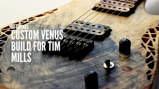 Video thumbnail for OD Guitars - Building a custom Venus for Tim Mills, founder of Bare Knuckle Pickups by OD Guitars
