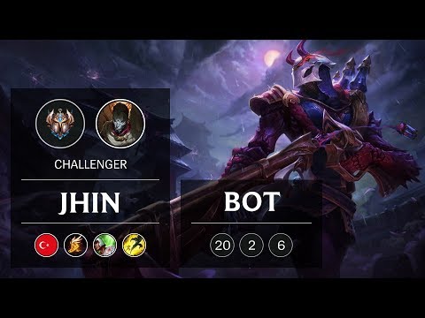 Jhin ADC vs Lucian - TR Challenger Patch 9.1