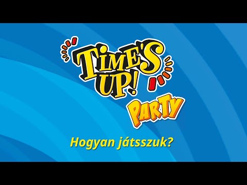Time's Up - Party társasjáték bemutató - Gémklub