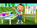 Alphabets Colors For Children To Learn With Baby Draw ABC On Board 3D Kids Toddler Educational