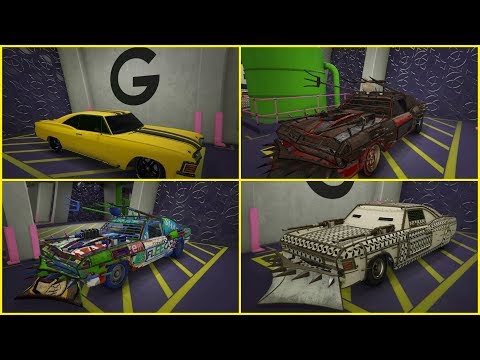 GTA ONLINE // DECLASSE IMPALER // FULL CUSTOMIZATION (STOCK, APOCALYPSE, FUTURE SHOT, NIGHTMARE)