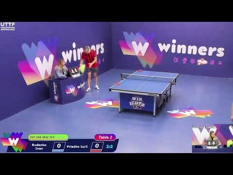 WINners CUP table 2  15.11 Rudenko Ivan - Priadko Iurii  19:15