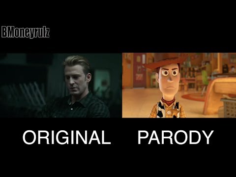 Disney/Pixar's AVENGERS: ENDGAME Side-by-Side w/ Super Bowl Teaser