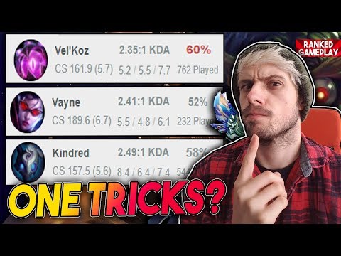 HEIMERDINGER VS 3 ONE TRICK PONIES? DIAMOND 4 SOLOQUEUE GAMEPLAY!  - League of Legends