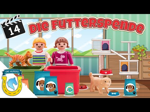 Playmobil Die Hufers - Folge 14: Die Futterspende🥕 🍅  I Playmobil Film deutsch
