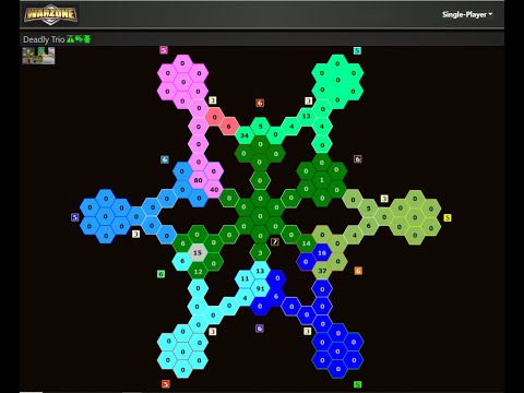 Warzone - Level #86 Deadly Trio (Gold Star in 21 turns) HD
