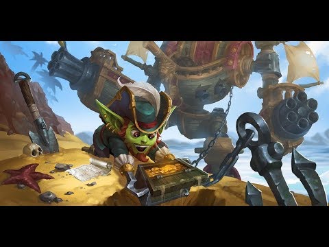 Paladins 2.8 Pirate Treasure - Ruckus New Skin Pirate's Treasure, Voice Gameplay