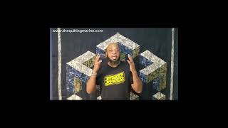 3D Joint Forces Quilt top issued to the Combat Quilter