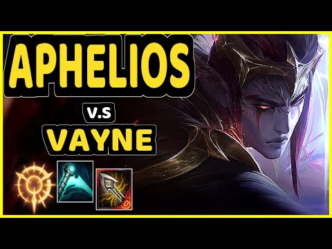 PAPRYZE (APHELIOS) vs VAYNE - BOTTOM ADC CHALLENGER GAMEPLAY - OC
