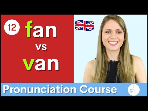 英語の発音を練習しよう /f/ vs /v/ Sounds｜コース#12 (Practice Your English Pronunciation /f/ vs /v/ Sounds | Course #12)
