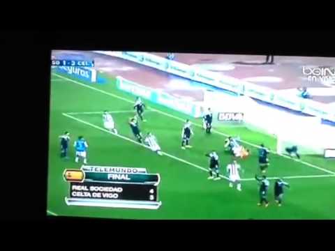 carlos vela 4 goles vs celta de vigo