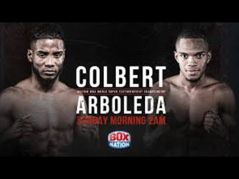 Colbert vs Arboleda Boxing Match
