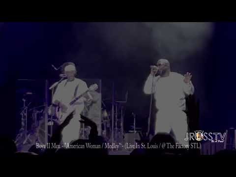 James Ross @ Boyz II Men - "American Woman / Medley" -www.Jross-tv.com (St. Louis)