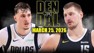 [검증마트] 3월26일 덴버 댈러스 NBA 하이라이트