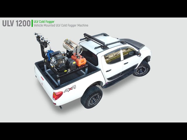 ULV White Fog 100L Sprayer for Flying Insects Model ULV1200 Twin