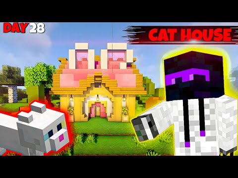Ultimate Minecraft pet house build in 28 days!!