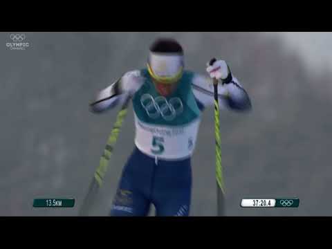 Charlotte Kalla OS GULD - Skiathlon Pyeongchang 2018