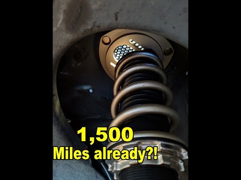 BC Racing Coilover Review - 1,500 Miles | MK7 Golf R