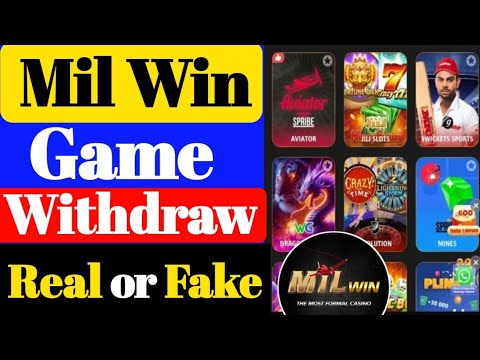 MIL.WIN Game Withdrawal problem| MIL.WIN Game real or fake | MIL.WIN Game Update 