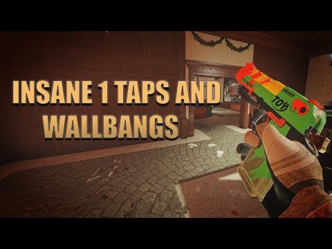1 Taps, Wallbangs, Flicks, Clutches - Xbox One Rainbow Six Siege Gameplay (Console Platinum)