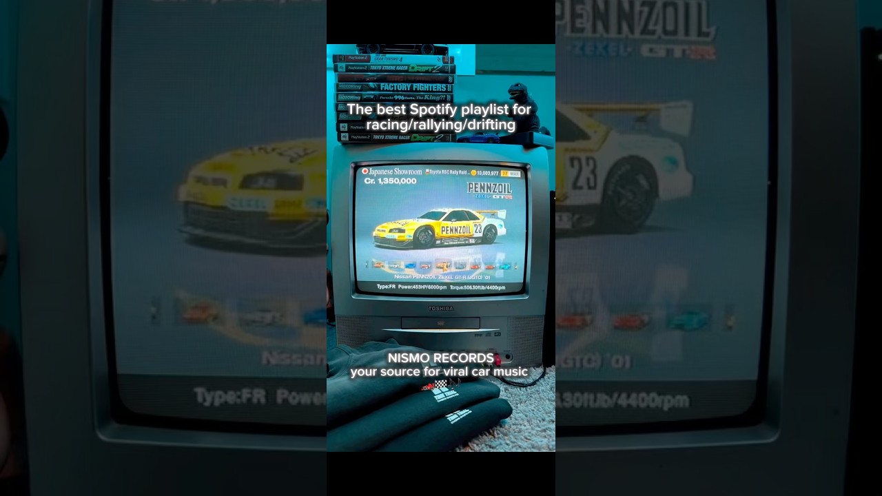 RALLY HOUSE Spotify Playlist 🏎️💨🎌 Spotify link in description