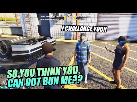 Nunu & Gideons Challenges Taco in a Chase..  | NoPixel RP | GTA | CG