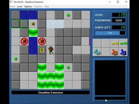 Let's Play Chip's Challenge: JoshL6 - Part 13 - The Ancient Deadline