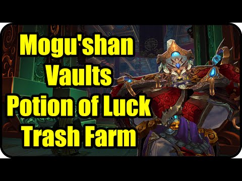 Gold Farming Patch 6.2.4: Mogu'shan Vaults Gold Making - Potion of Luck - WoD Gold Guide