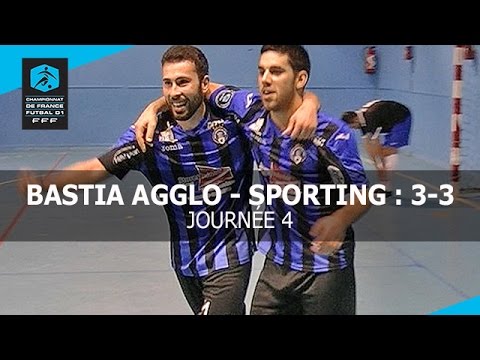 J4 : Bastia Agglo - Sporting Paris (3-3), le résumé
