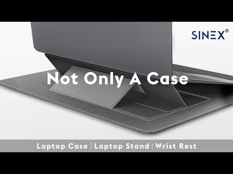 SINEX- World’s FIRST 3in1 Laptop Stand Case-GadgetAny
