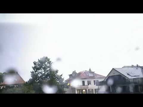 Extremes Gewitter/Unwetter am 24.08.2023 in Lindau (Bodensee) mit Hausrüttler (119kA) - Teil 2.