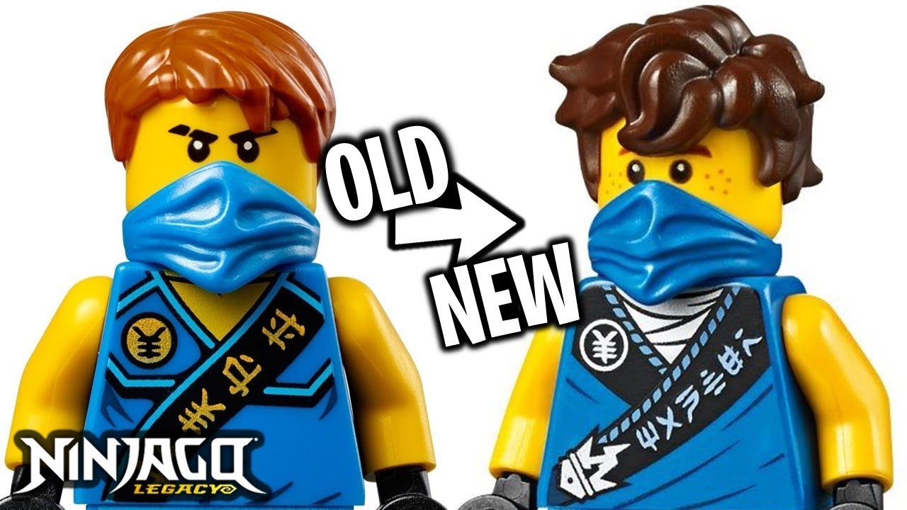 ALL LEGO Ninjago 2020 Legacy Minifigures - OLD vs NEW!