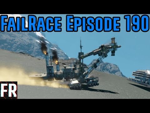 FailRace Episode 190 - Excavator Wheelies !