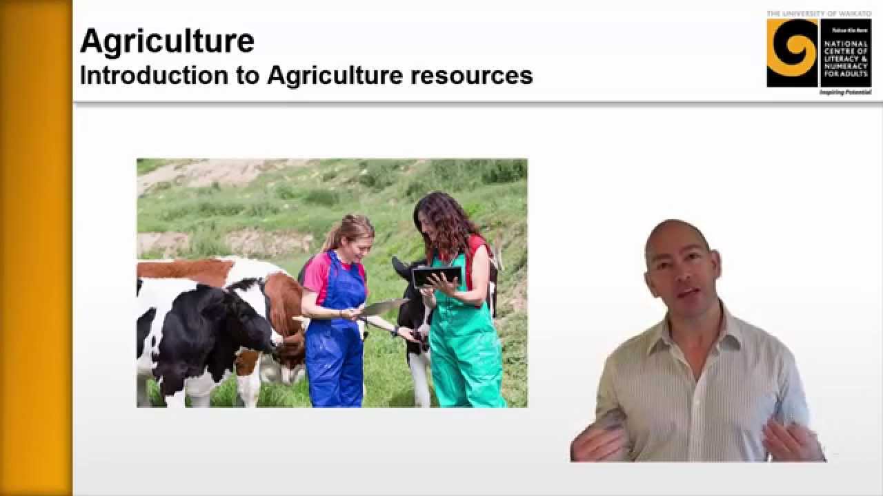 Agriculture Introduction to Agriculture resources
