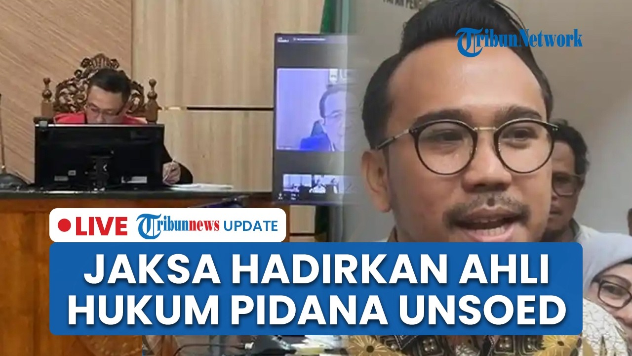 LIVE: Sidang Lanjutan Kasus Korupsi Gubernur  Riau Nonaktif Abdul Wahid, Hadirkan Saksi Ahli Pidana