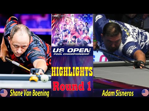 HIGHLIGHTS | Shane Van Boening vs Adam Sisneros | 2025 US OPEN POOL CHAMPIONSHIP