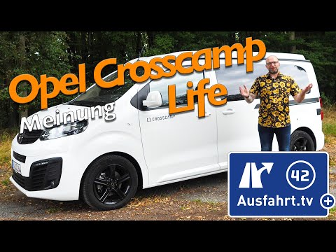 Preiswerter Camper? 2020 Opel Crosscamp Life (Opel Zafira Life M) - Meine Meinung und Erfahrungen