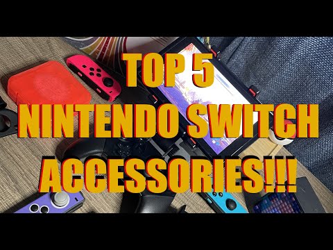 Top 5 Nintendo Switch Accessories!!!