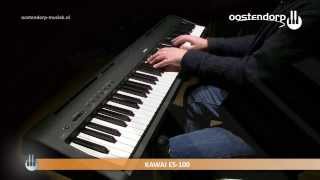 Video thumbnail for Kawai-ES 100 | Sound Demo | Digital Piano by Oostendorp Muziek