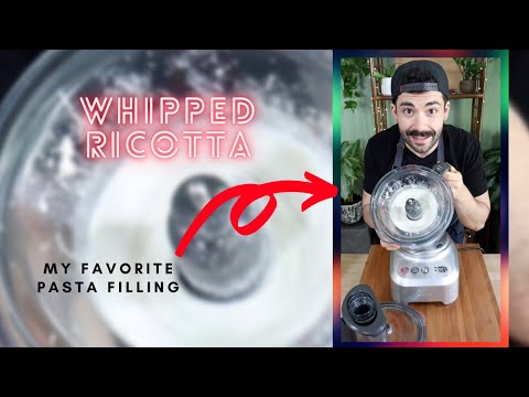 Whipped Ricotta | How I Make Pasta Filling