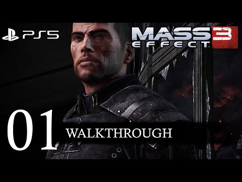Mass Effect 3 Legendary Edition Remastered (Paragon) Walkthrough Part 1 No Commentary/Full Game PS5